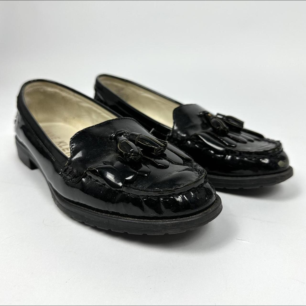 anne klein loafers black