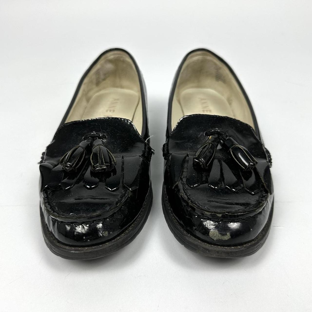 anne klein black loafers