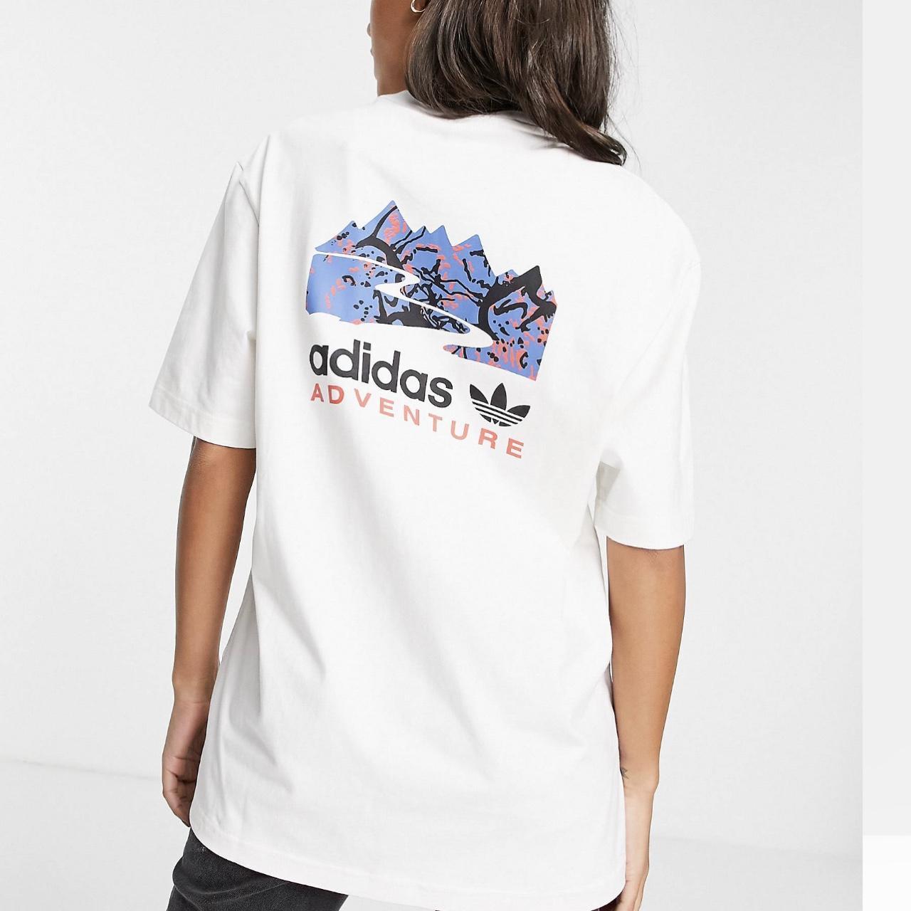 Adidas Originals Adventure Backprint Boyfriend Depop