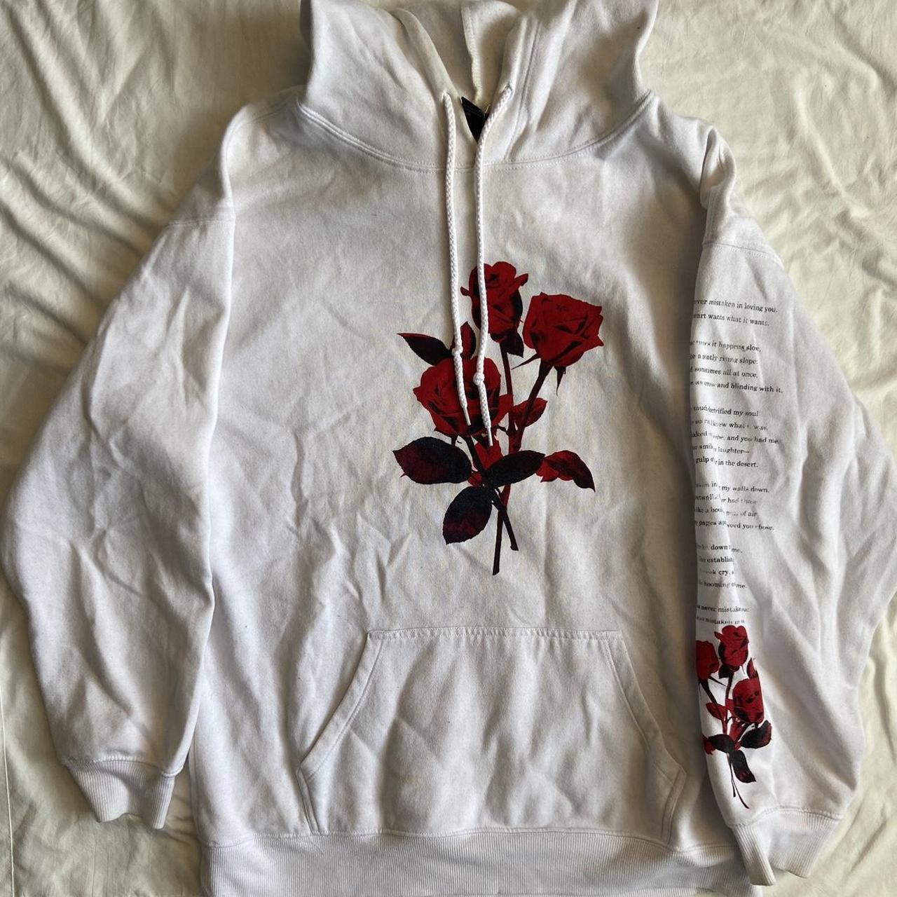 Forever 21 rose clearance hoodie