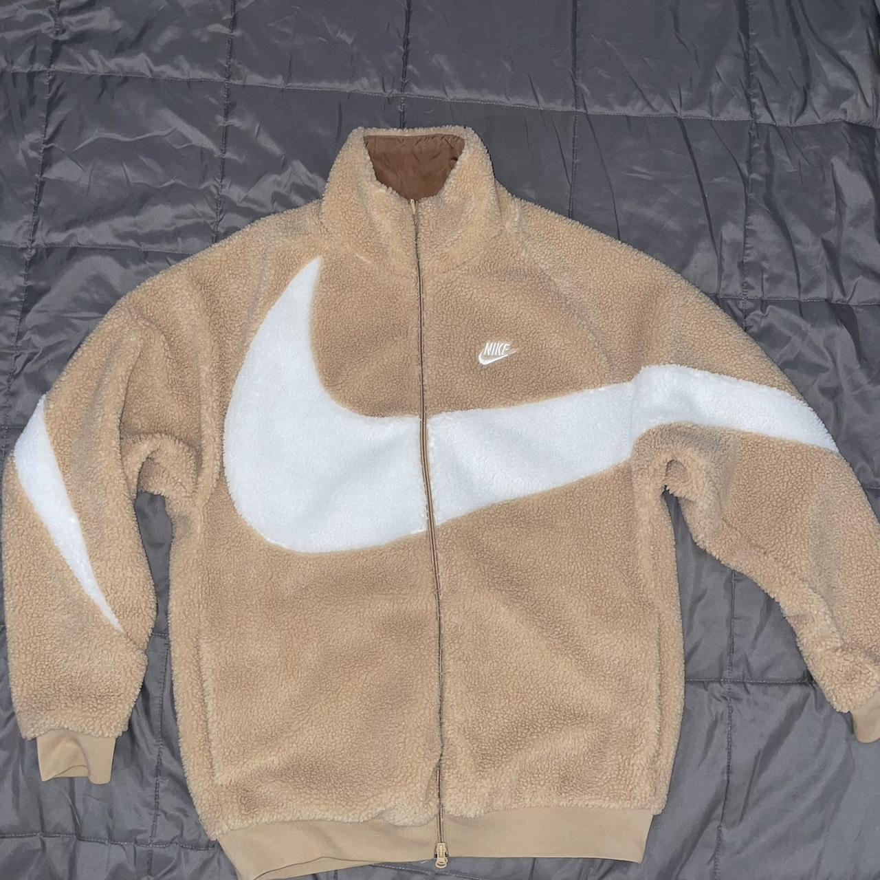 Nike Big Swoosh Reversible Jacket - Depop