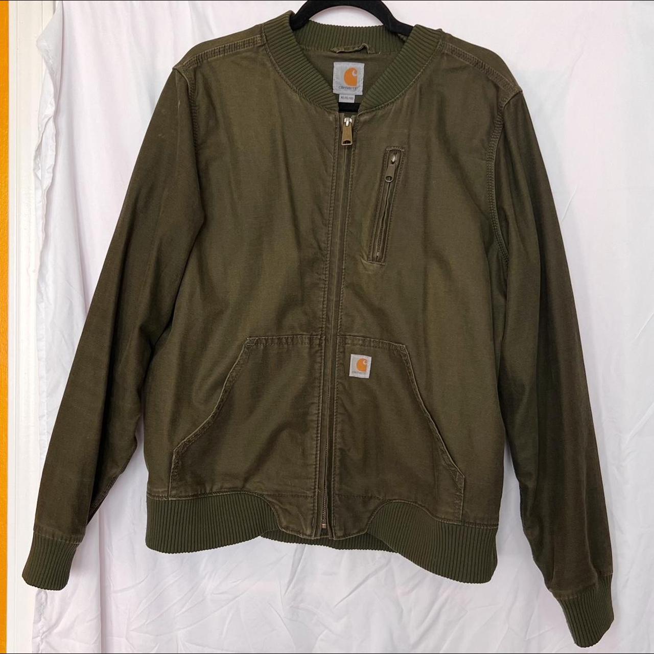 Army green carhartt clearance jacket