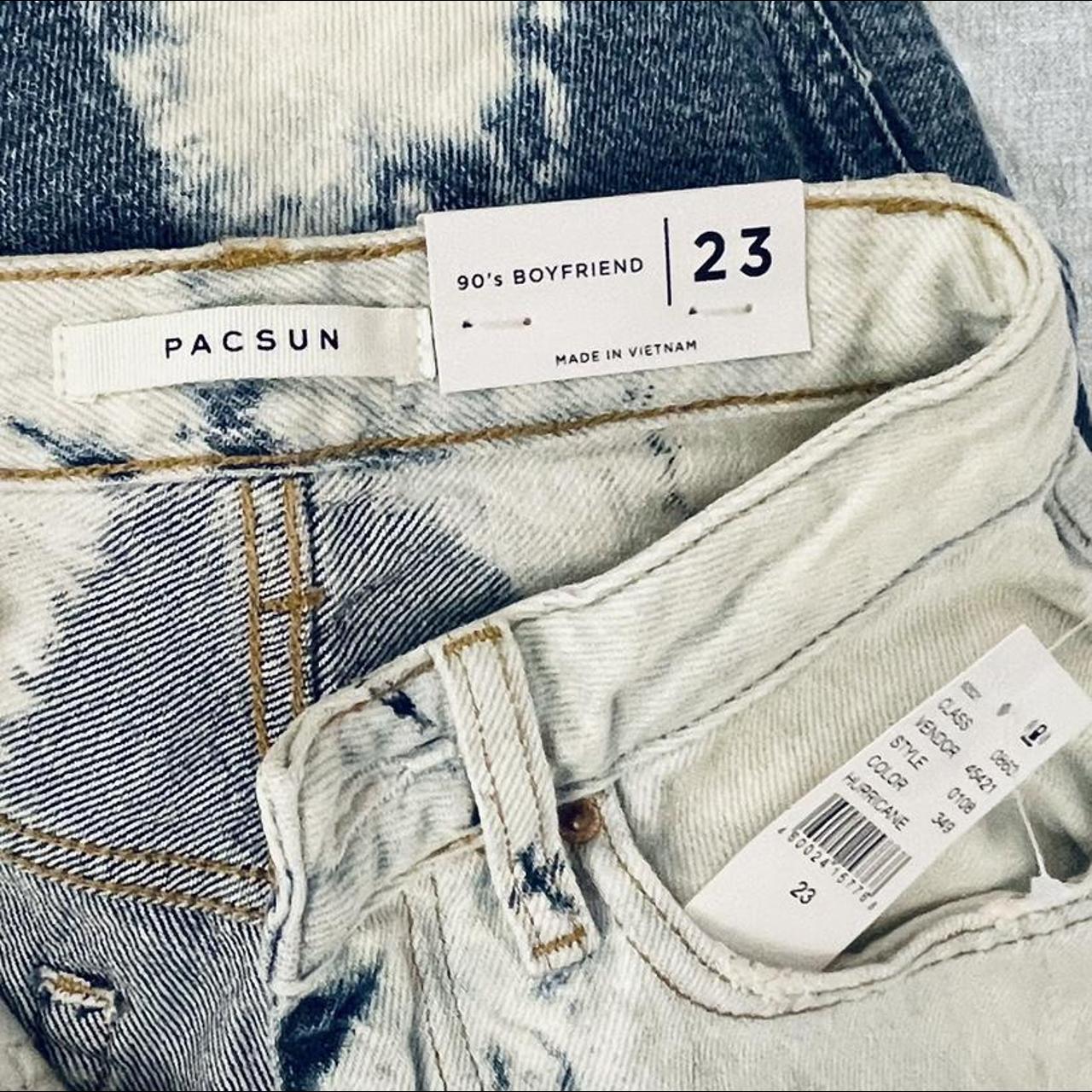 PacSun Women's Blue and White Jeans (3)