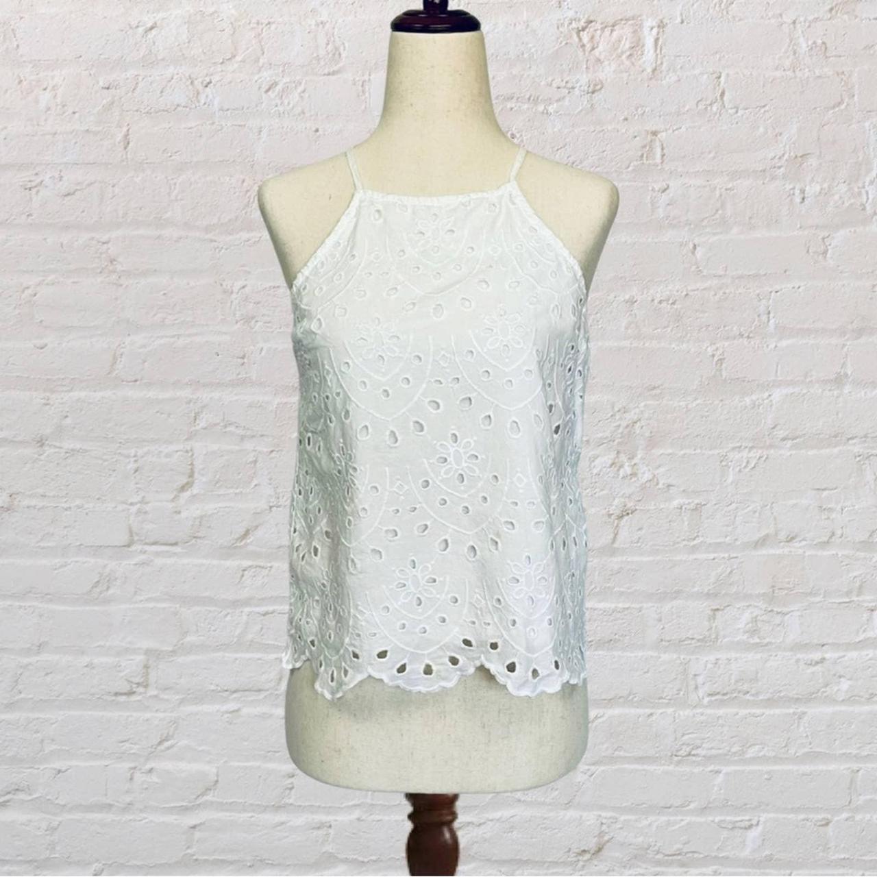 Hollister white hotsell halter top