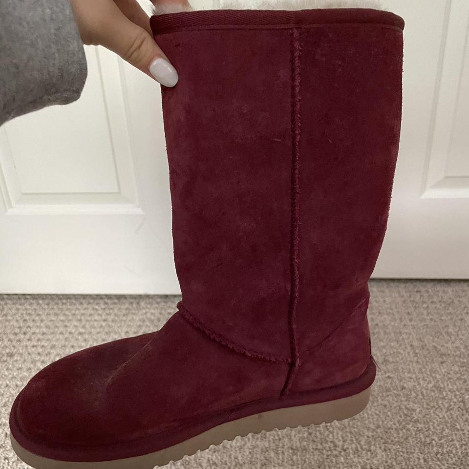 ugg boots maroon