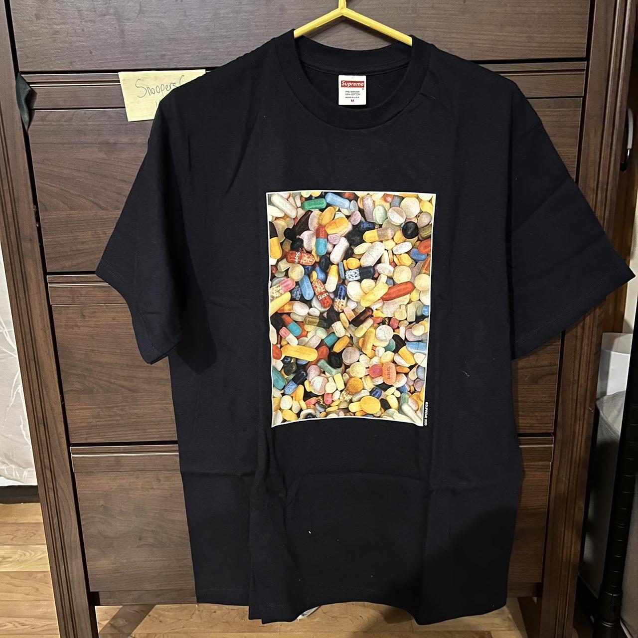 Supreme FW20 Pills Tee, BLACK - size M - BRAND NEW...