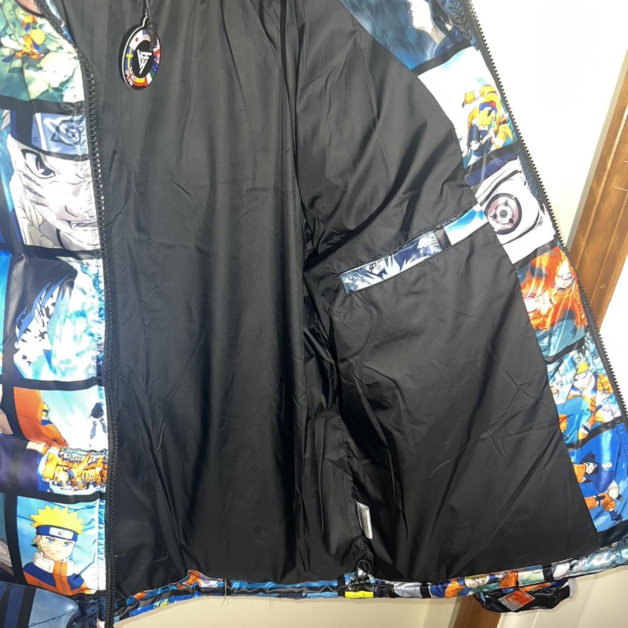 Naruto vs factory sasuke hypland puffer jacket