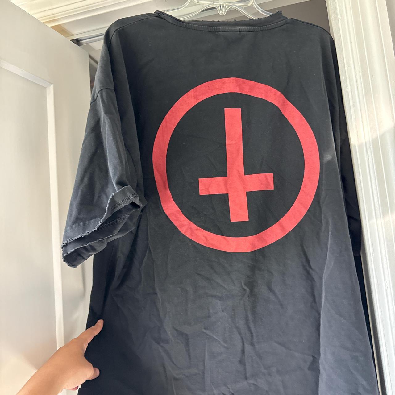 Drop dead bask in blood tank top. Size mens M. | Depop