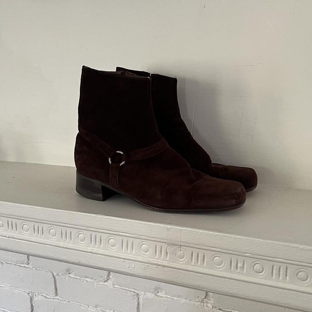 Florsheim store suede boots