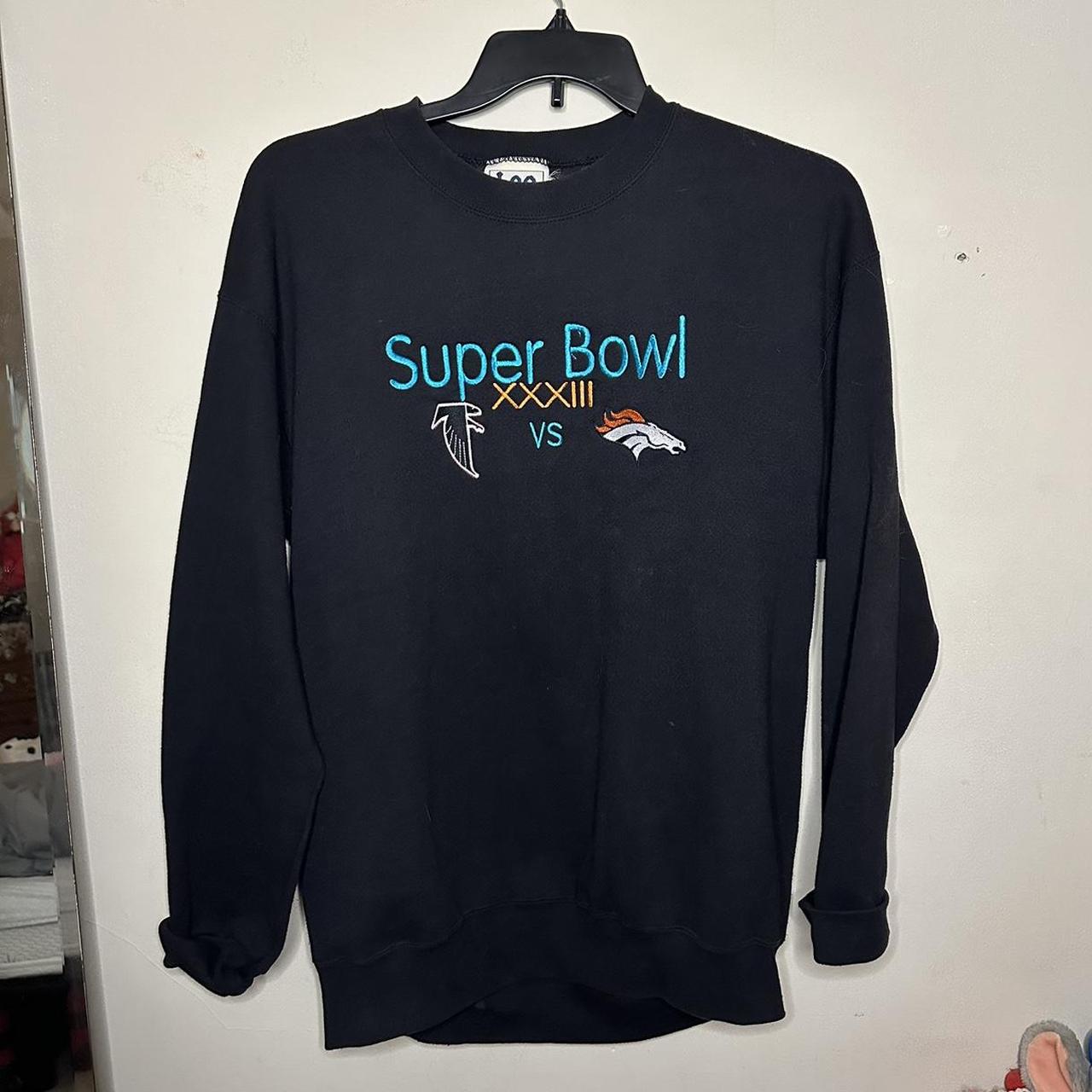 Vintage Denver Broncos Super Bowl XXXIII Sweatshirt Crewneck Large