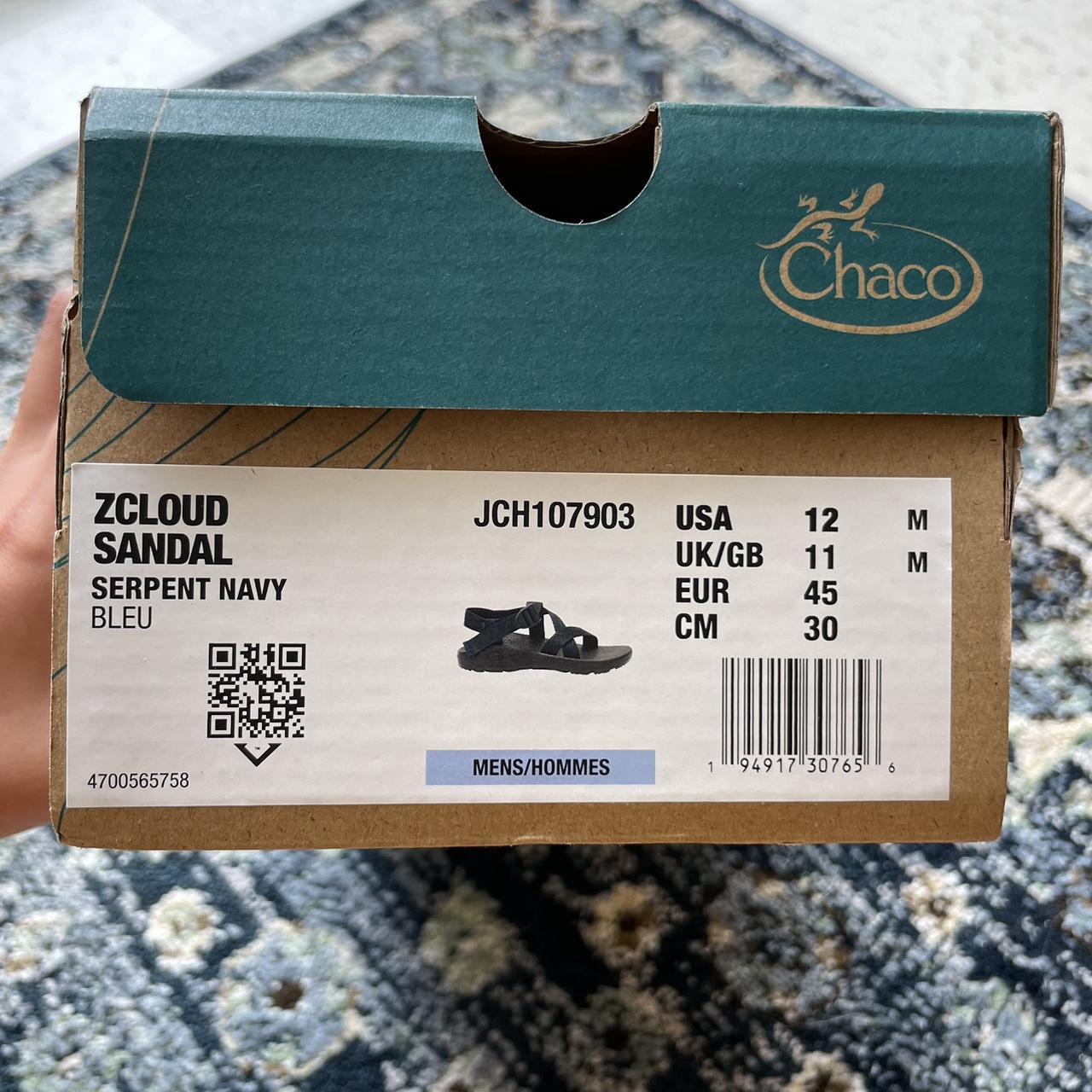 NWT mens chaco z cloud sandal size 12 NWT never Depop