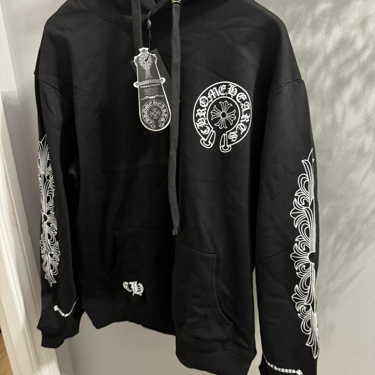 Chrome hearts comme des garcons hoodie sale