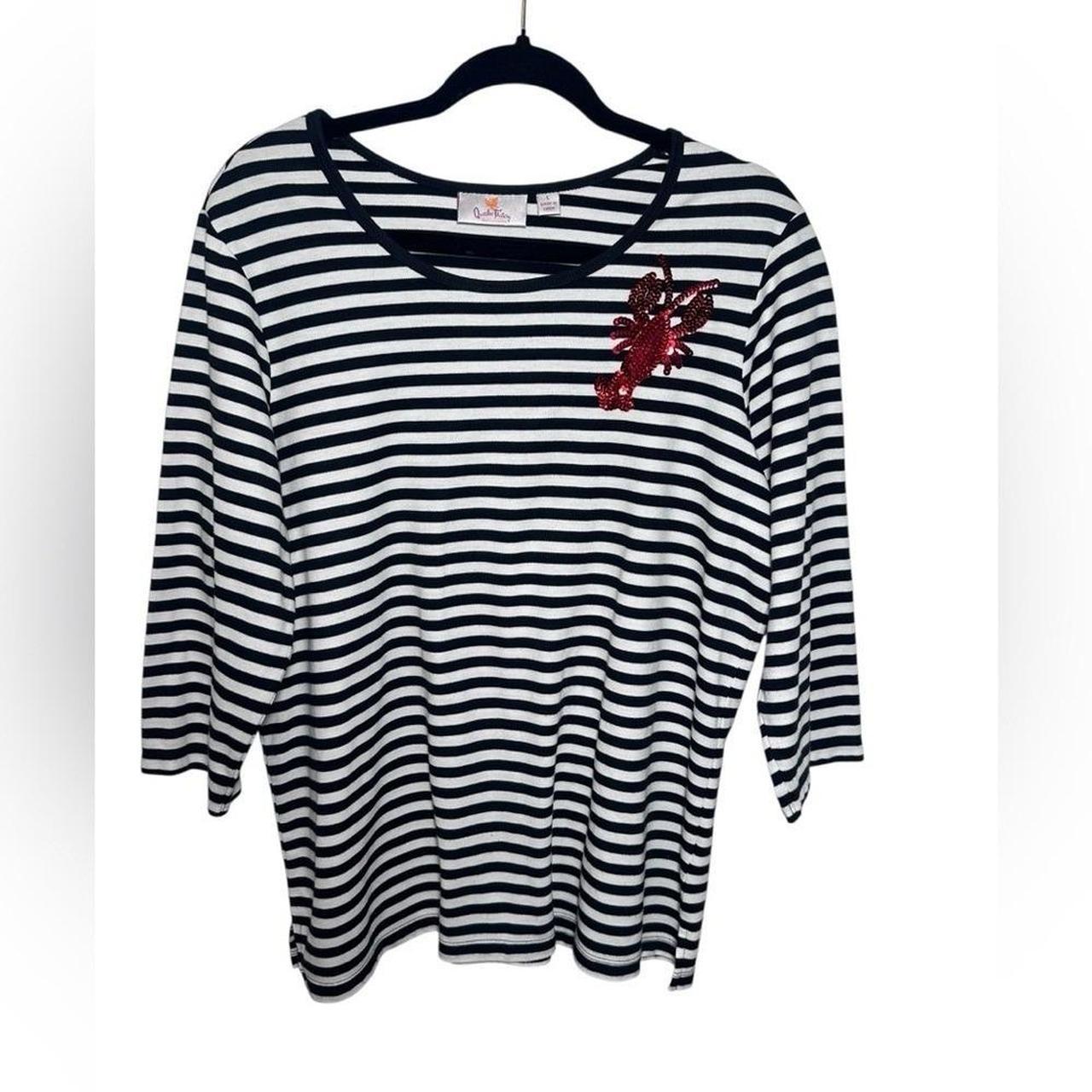 Quacker Factory Women's Top - Multi - L – Quacker… - image 1