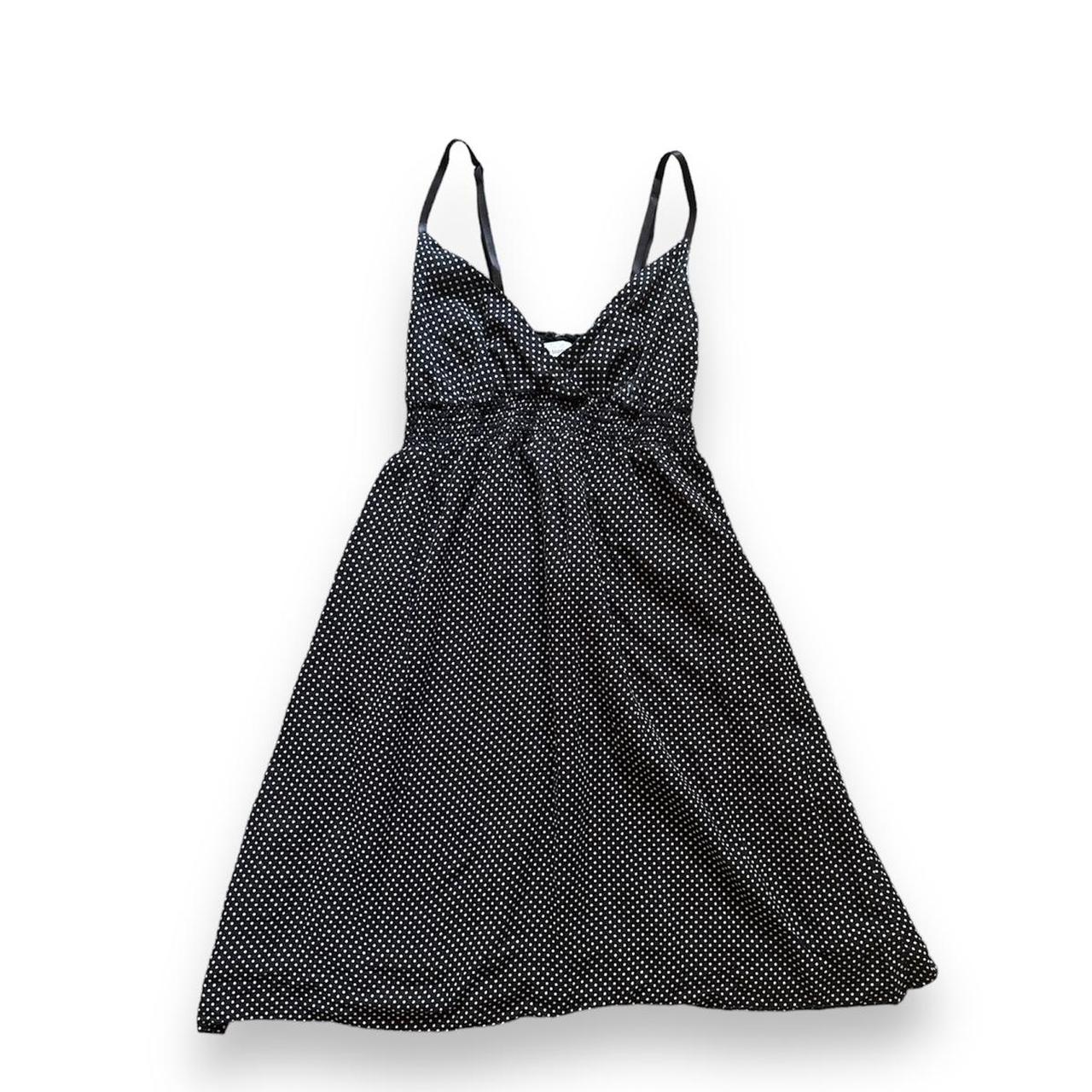 No Boundaries Women's Black and White Dress | Depop