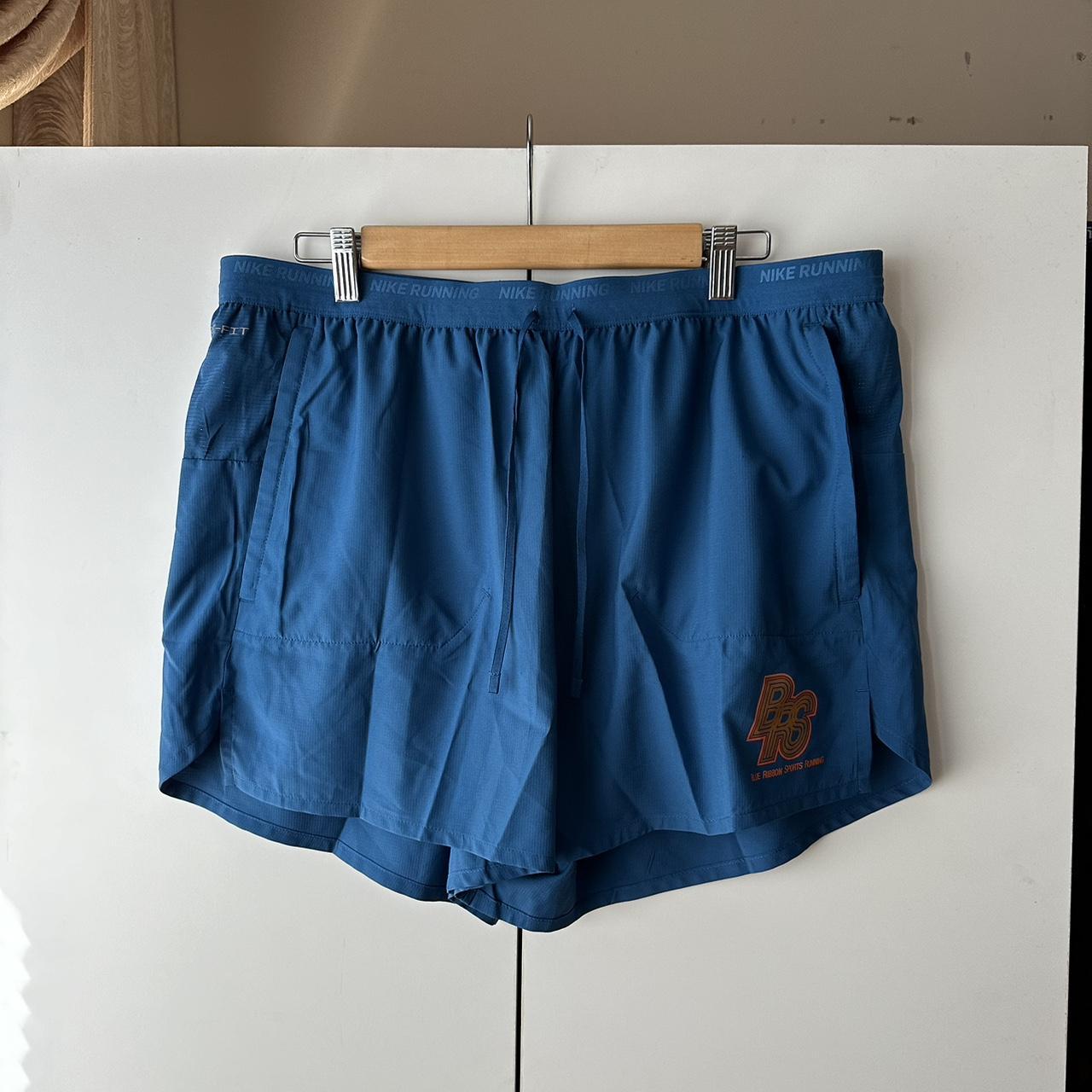 Ribbon Sports Nike Running Blue Ribbon Shorts Nike Stride Blue