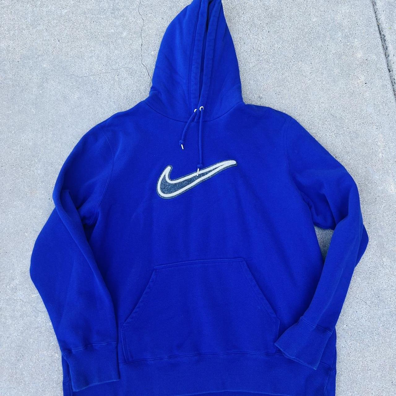 Nike purple hoodie size xxl #nike #purple - Depop