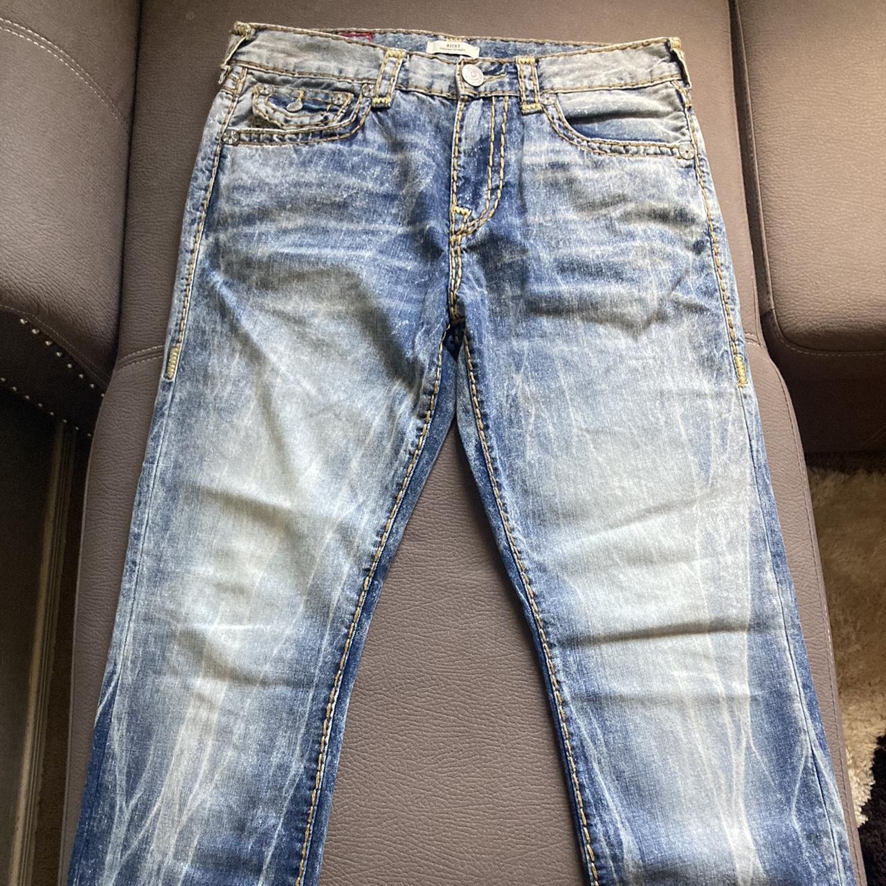 True religion RICKY STRAIGHT JEAN #truereligion... - Depop