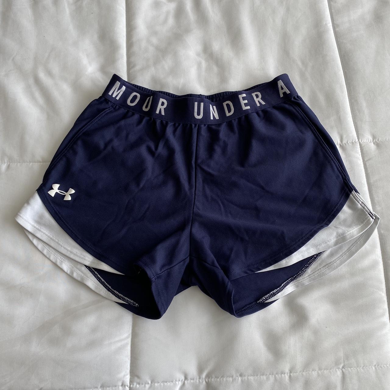 under armor womens shorts xs barely used but i took - Depop