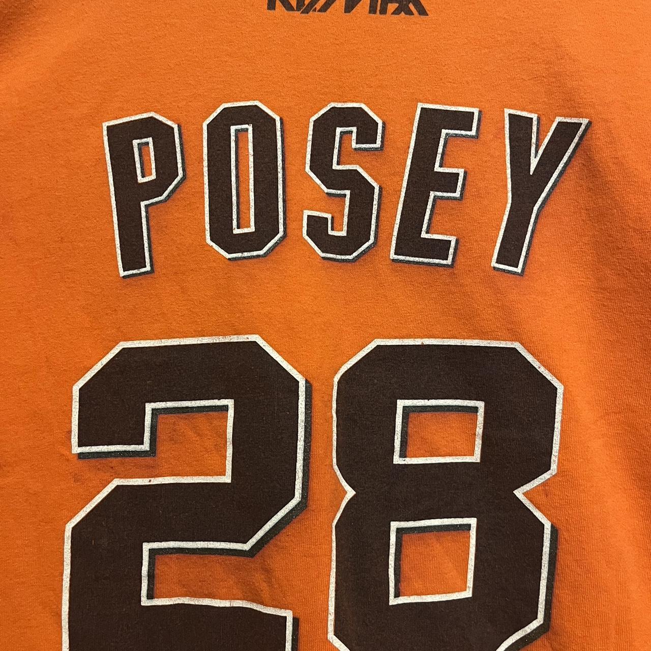 MLB SF Giants' Star Buster Posey No. 28 Youth Boys' - Depop