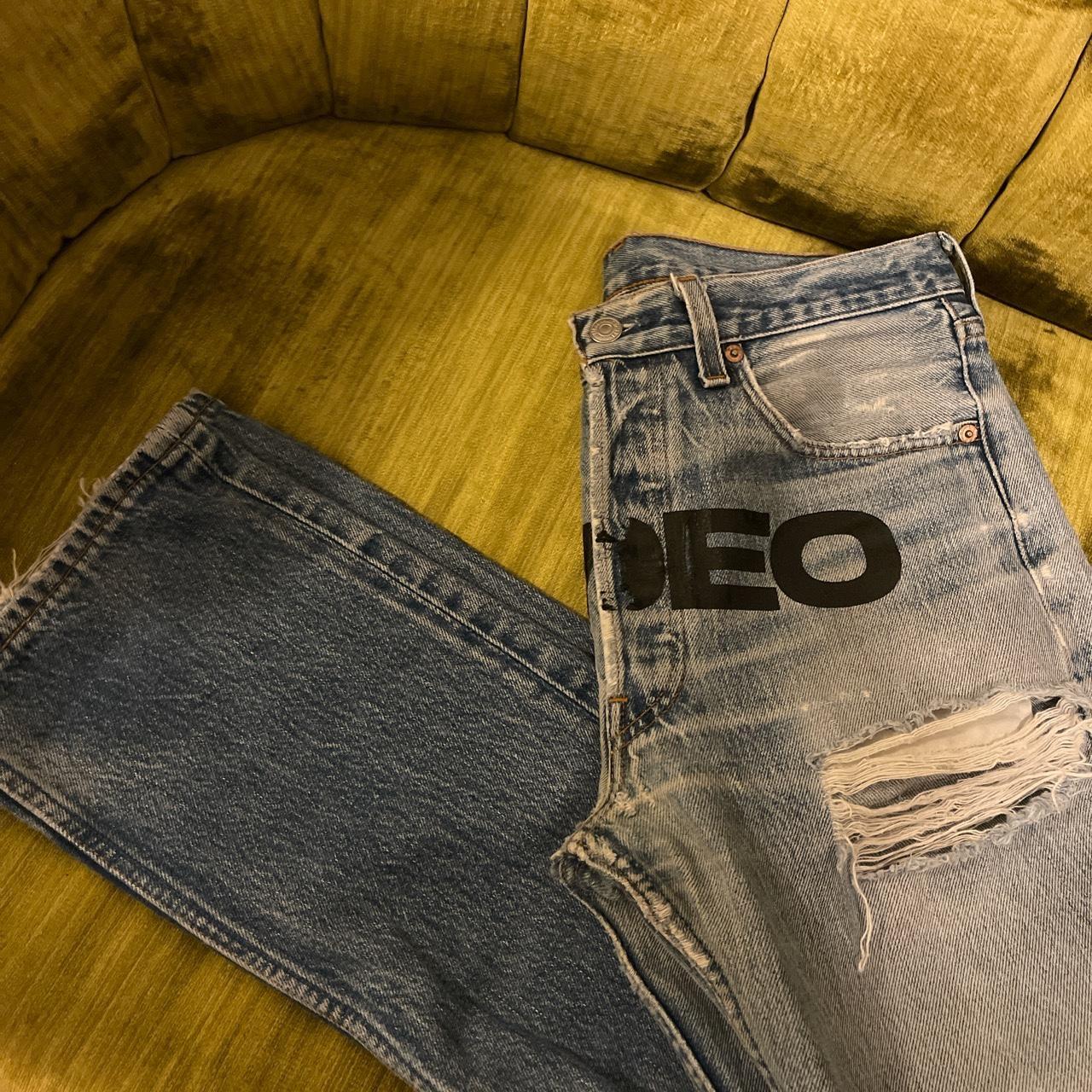 Ghetto Rodeo LA based brand jeans pre worn - Depop