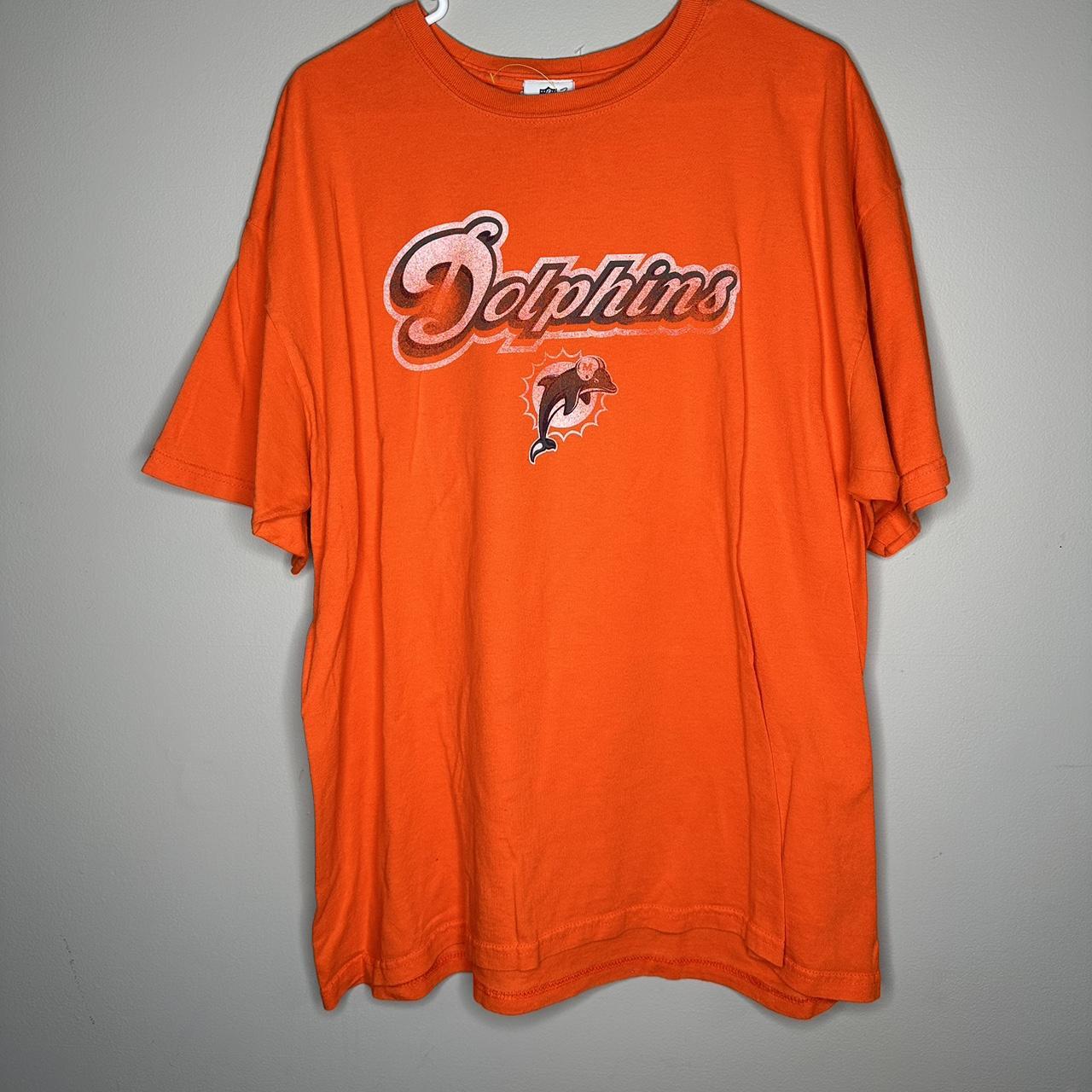 orange dolphins shirt