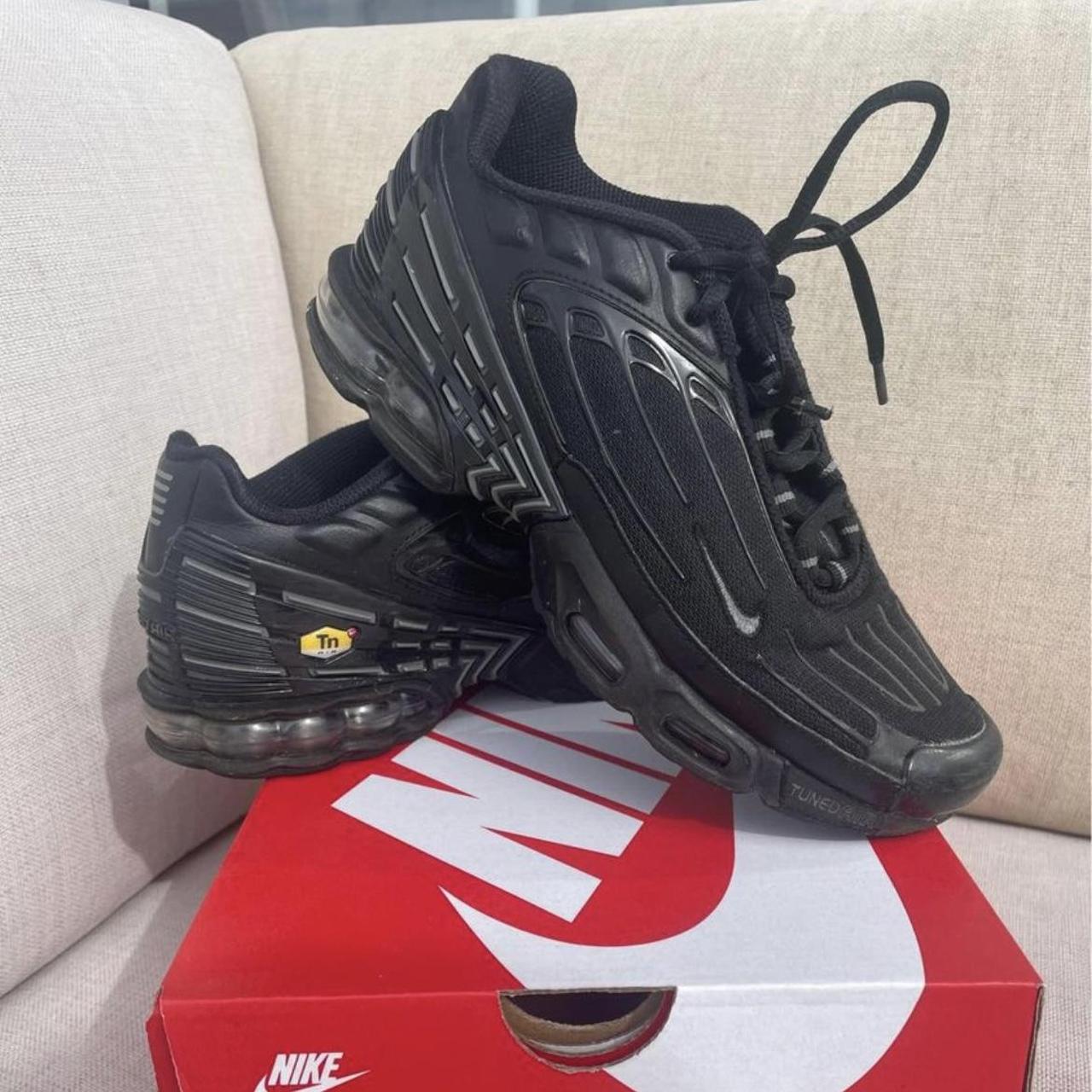 Nike Air Max Plus TN3 Black/ smoke grey Have been... - Depop