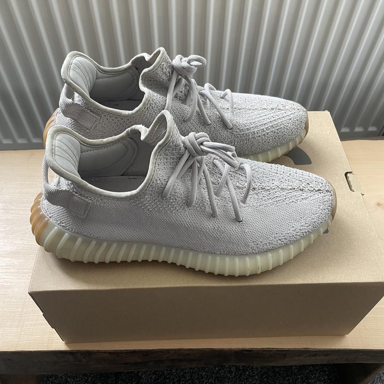 Adidas Yeezy 350 v2 Sesame Size uk 8.5 Great... - Depop