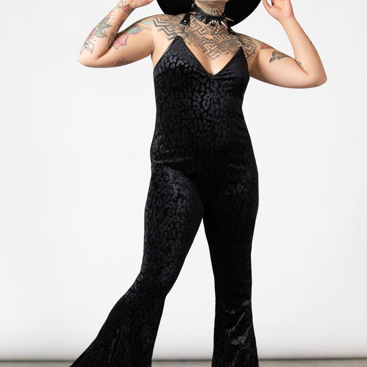 Killstar Women's Black Jumpsuit Depop