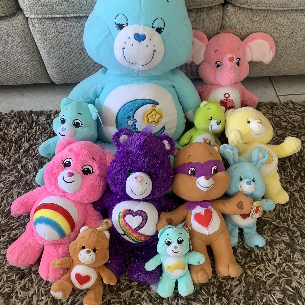 11 Care Bears from all different years ⭐️very much... - Depop