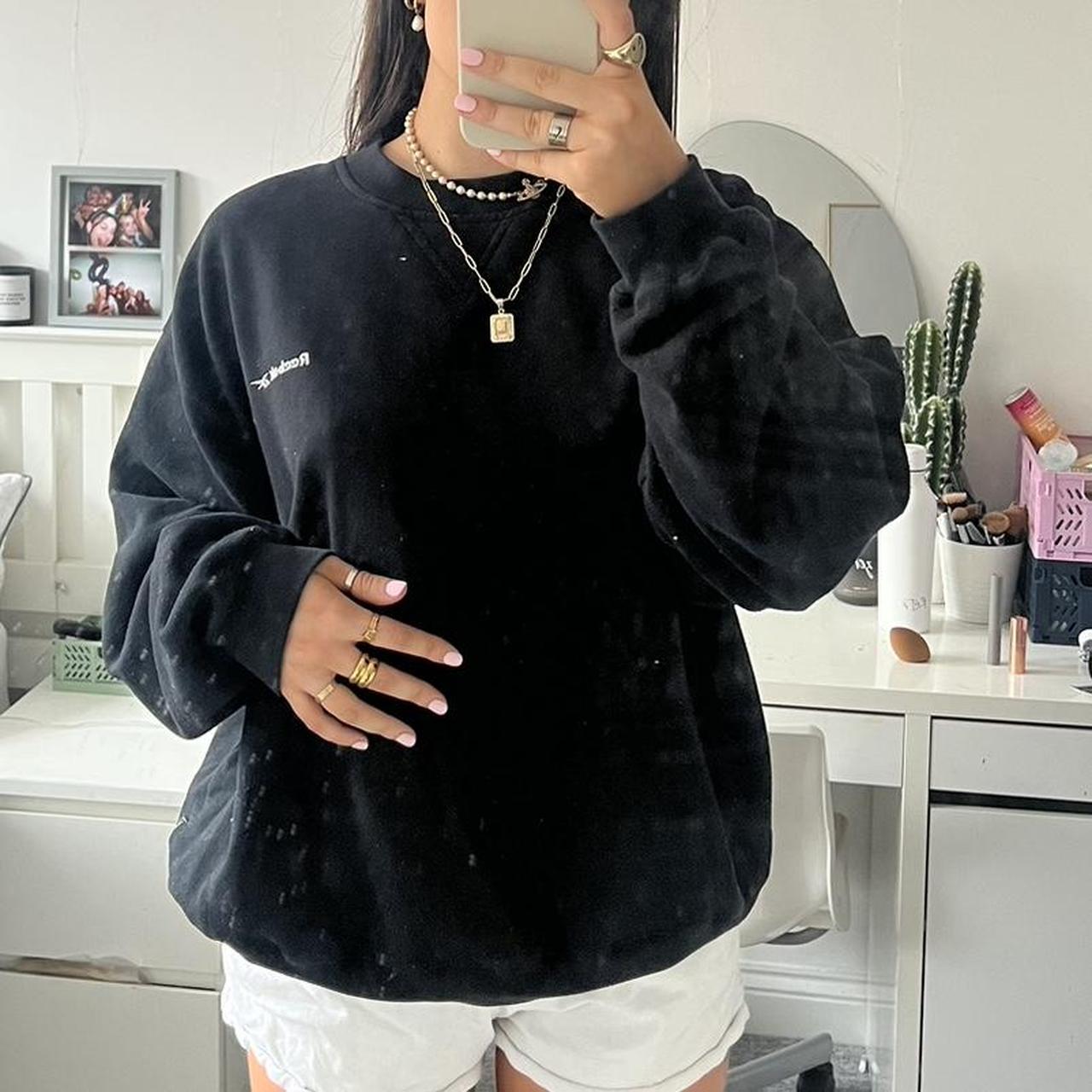 reebok sweatshirt women's