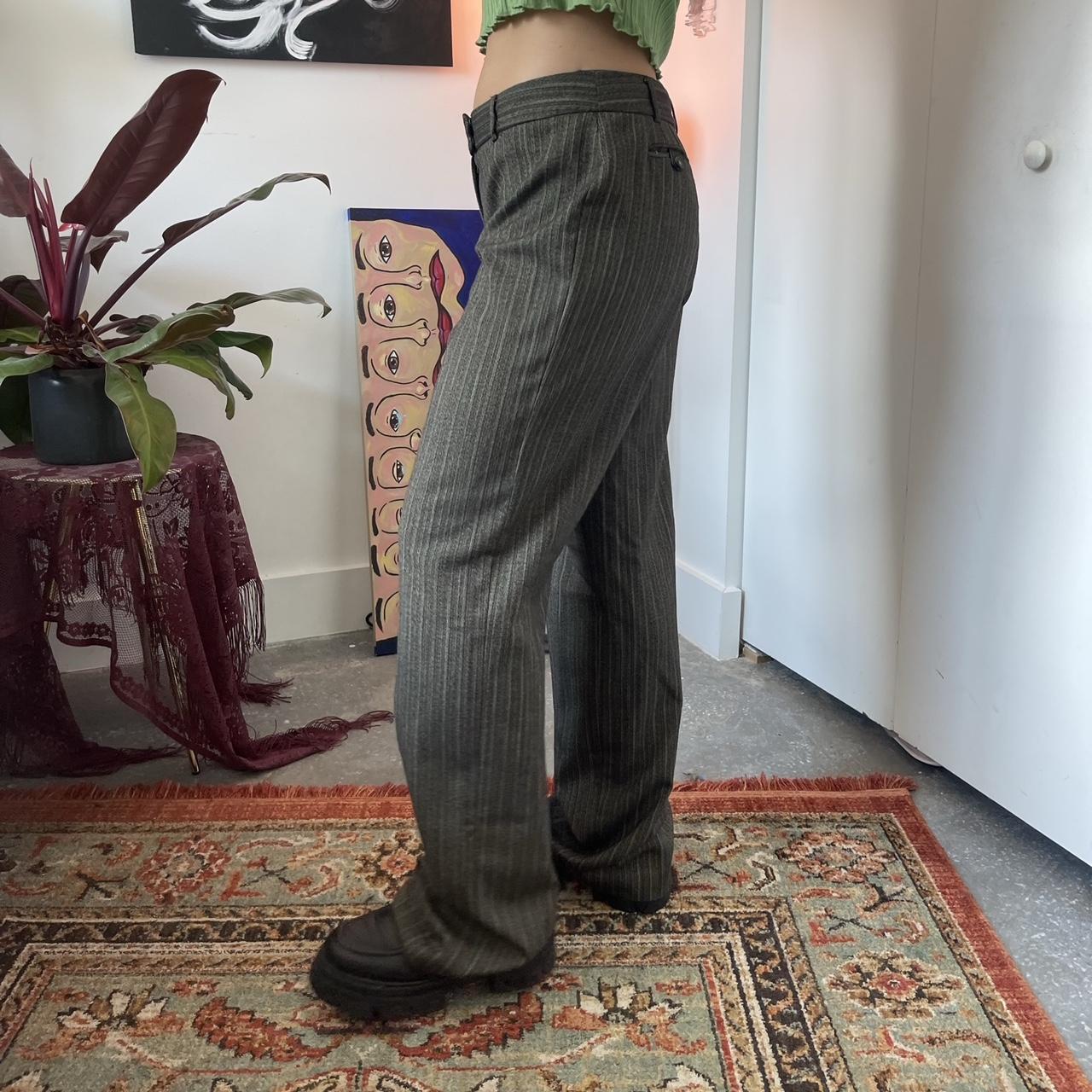 Alfani Women's Green and Brown Trousers (3)