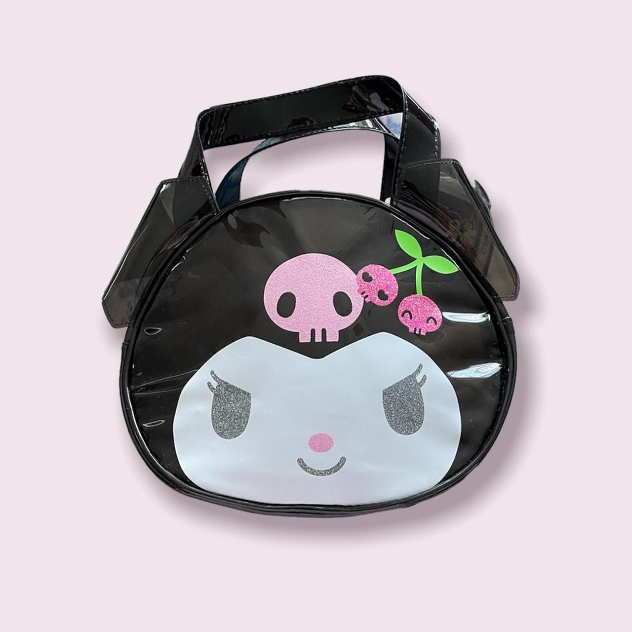 Kuromi Head Messenger Bag Sanrio