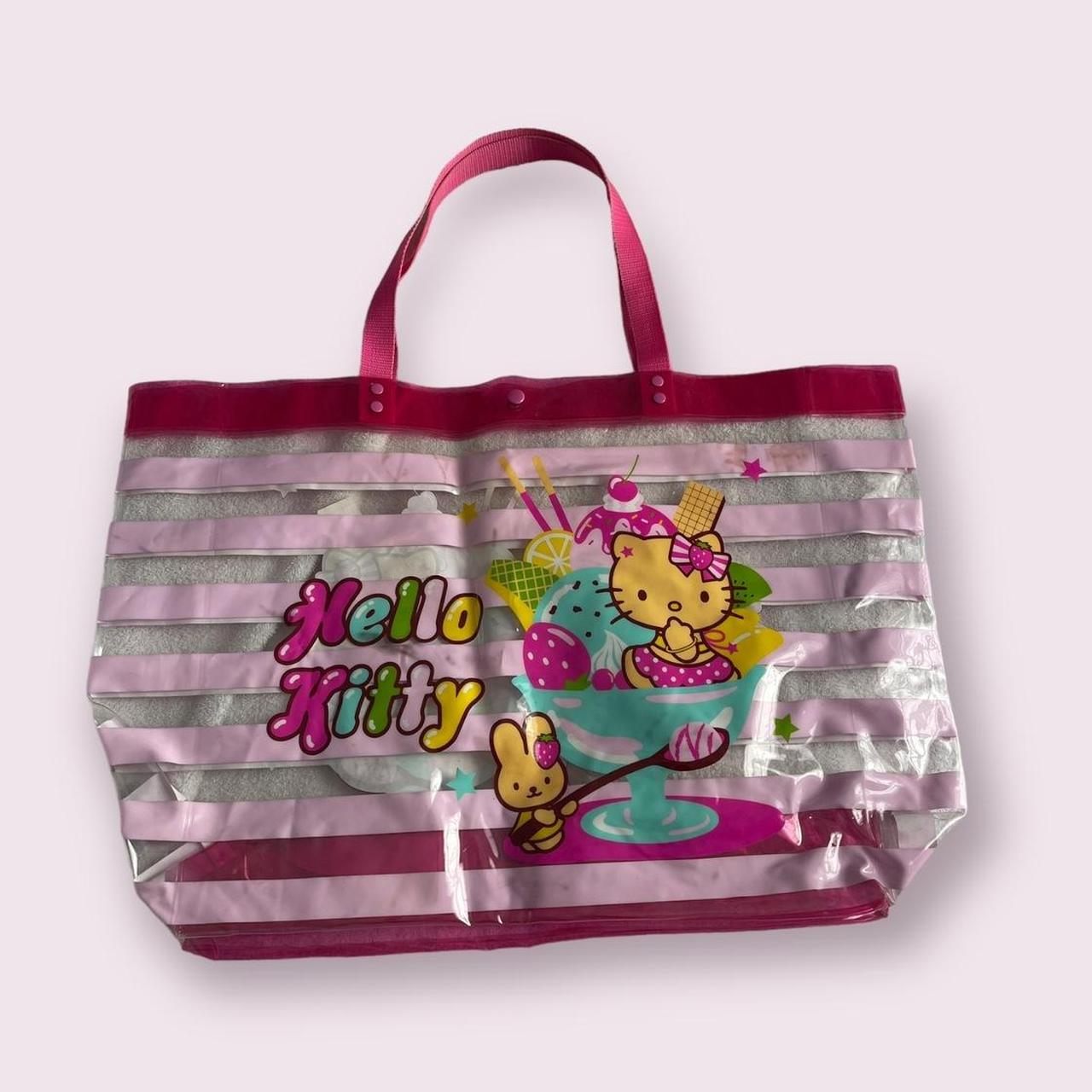 Sanrio Hello Kitty Canvas Bag Measures approximately - Depop