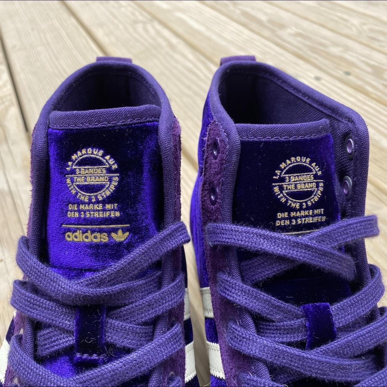 adidas matchcourt purple