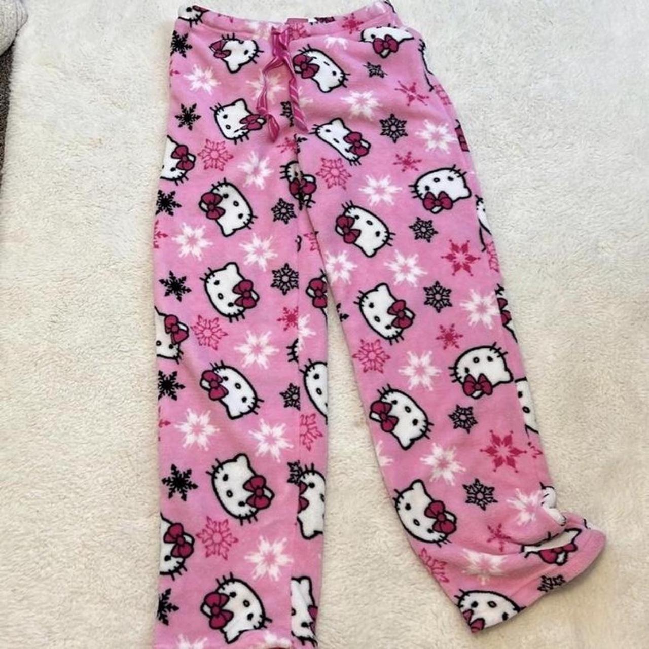 LOOKING FOR the Christmas pink Hello Kitty pj pants... - Depop