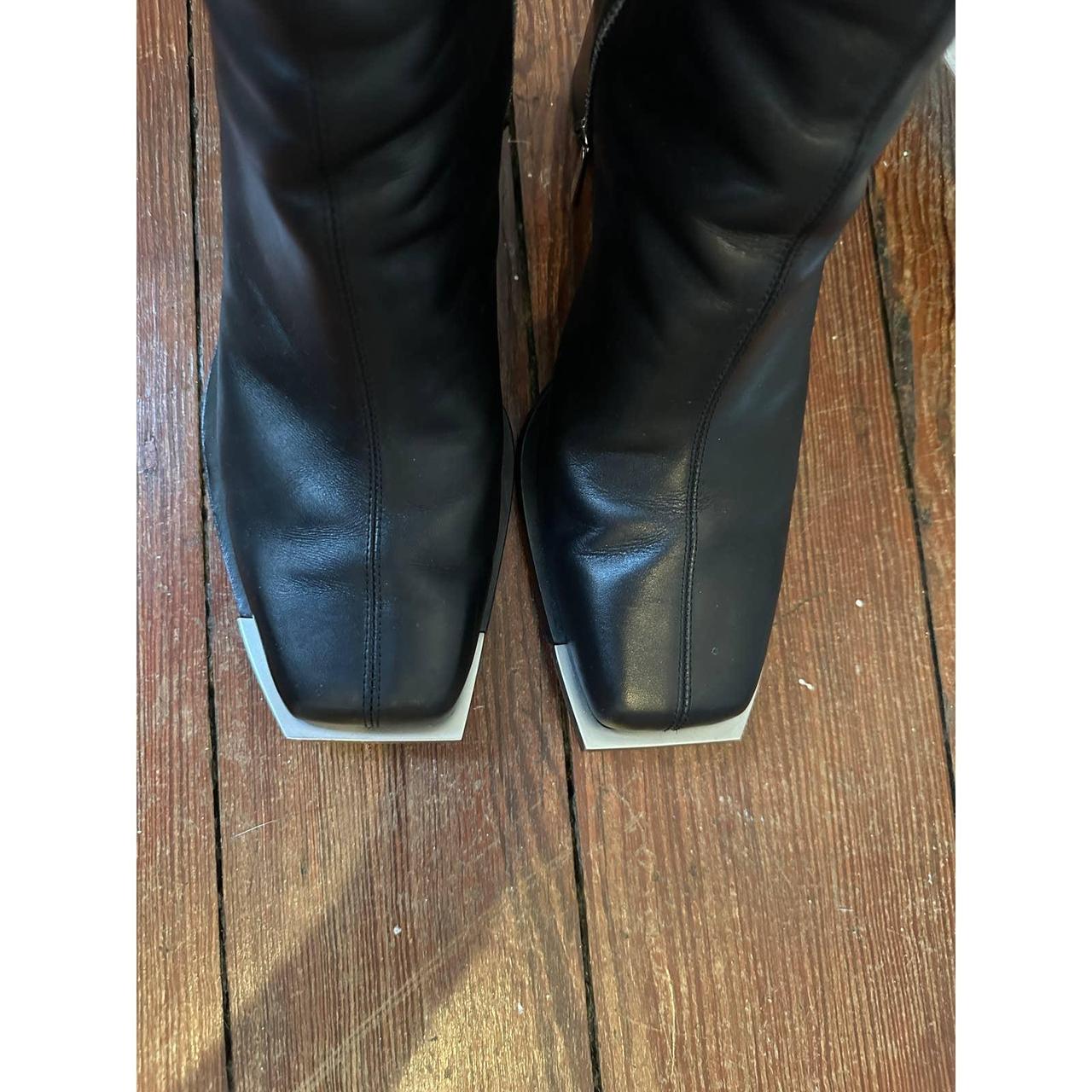 Peter Do, High Heeled Metal Toe Boots, Size 45, | Depop
