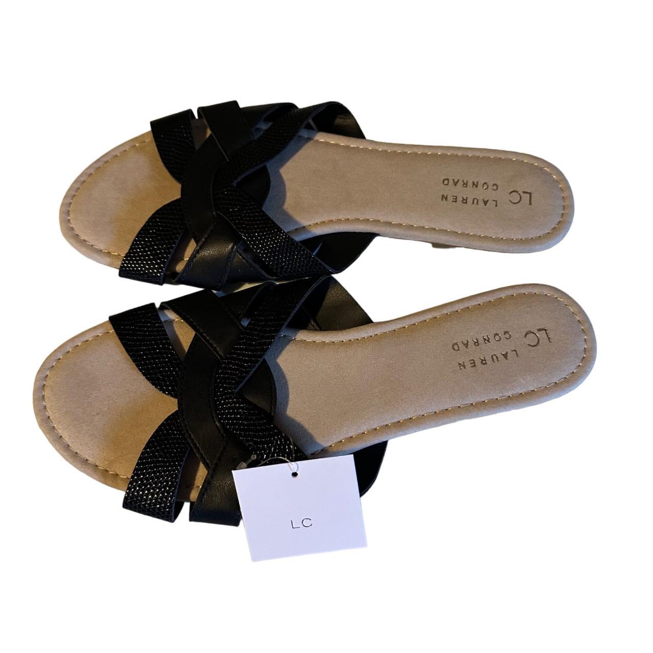 Lauren conrad outlet black sandals