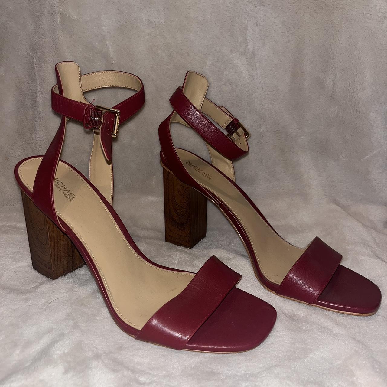 michael kors red heels