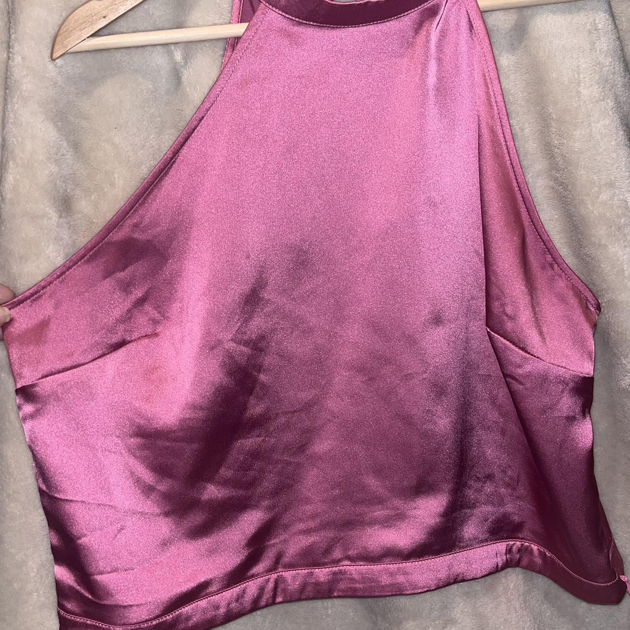 Pink satin Marc New York Set. Extra large, slight... - Depop