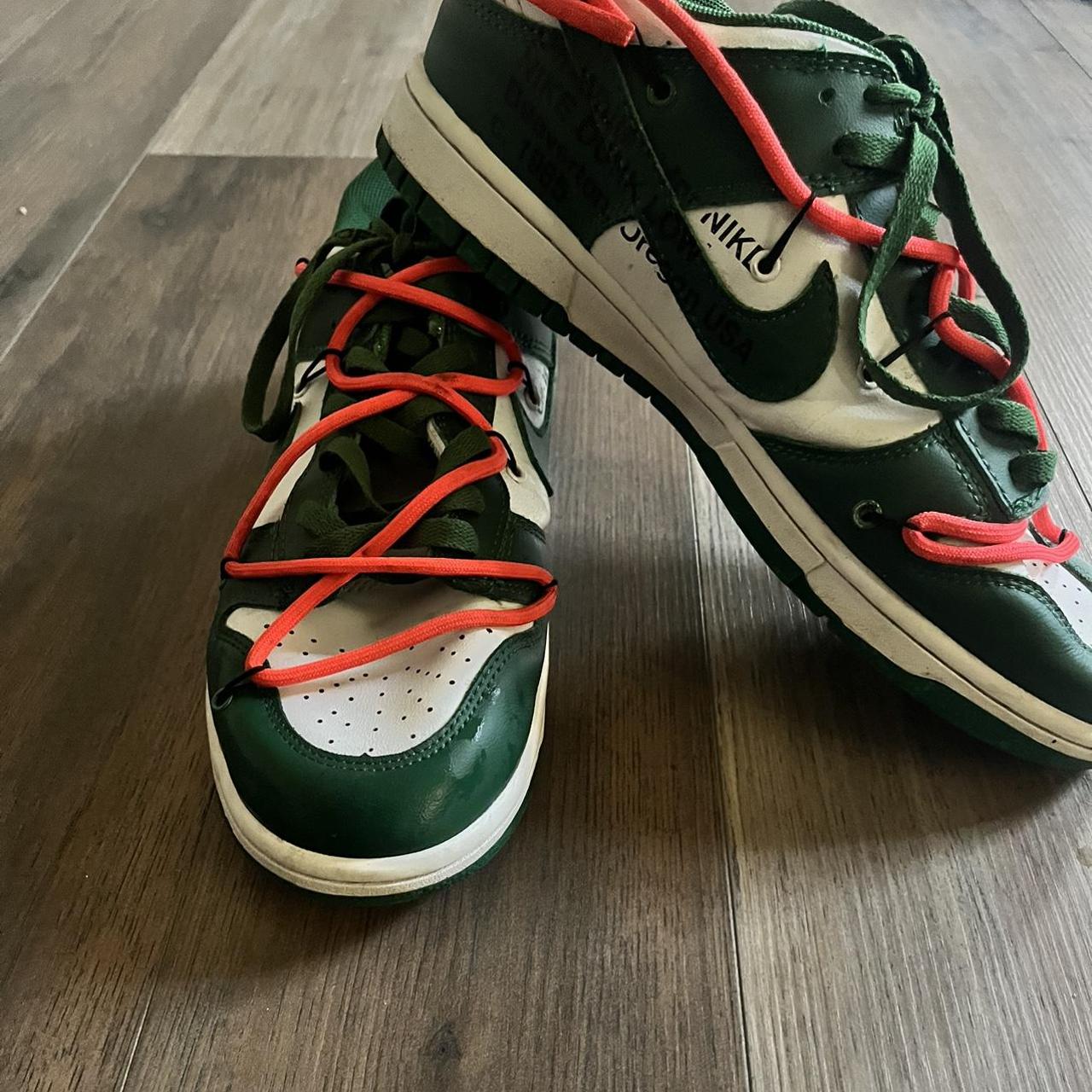 dunk pine green off white