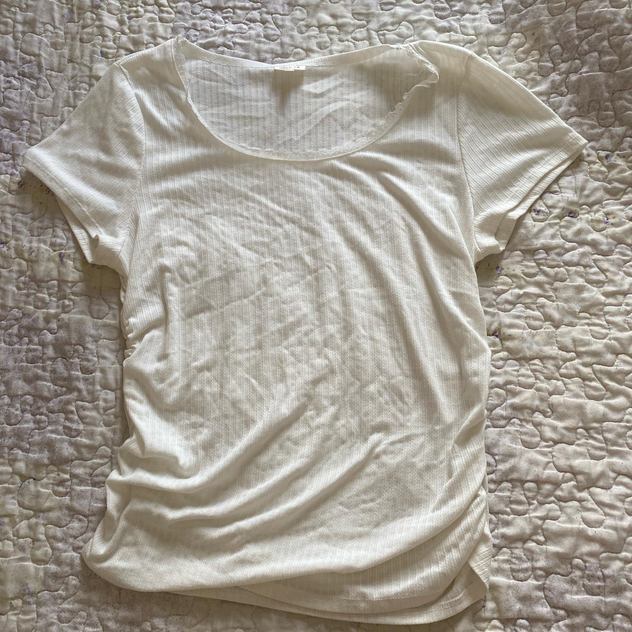 Selfie Clothing Co. Women's White Shirt | Depop