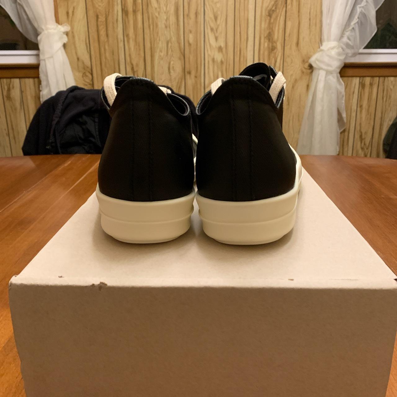 Rick Owens DRKSHDW Ramones Waxed Lows Size 43 (US... - Depop