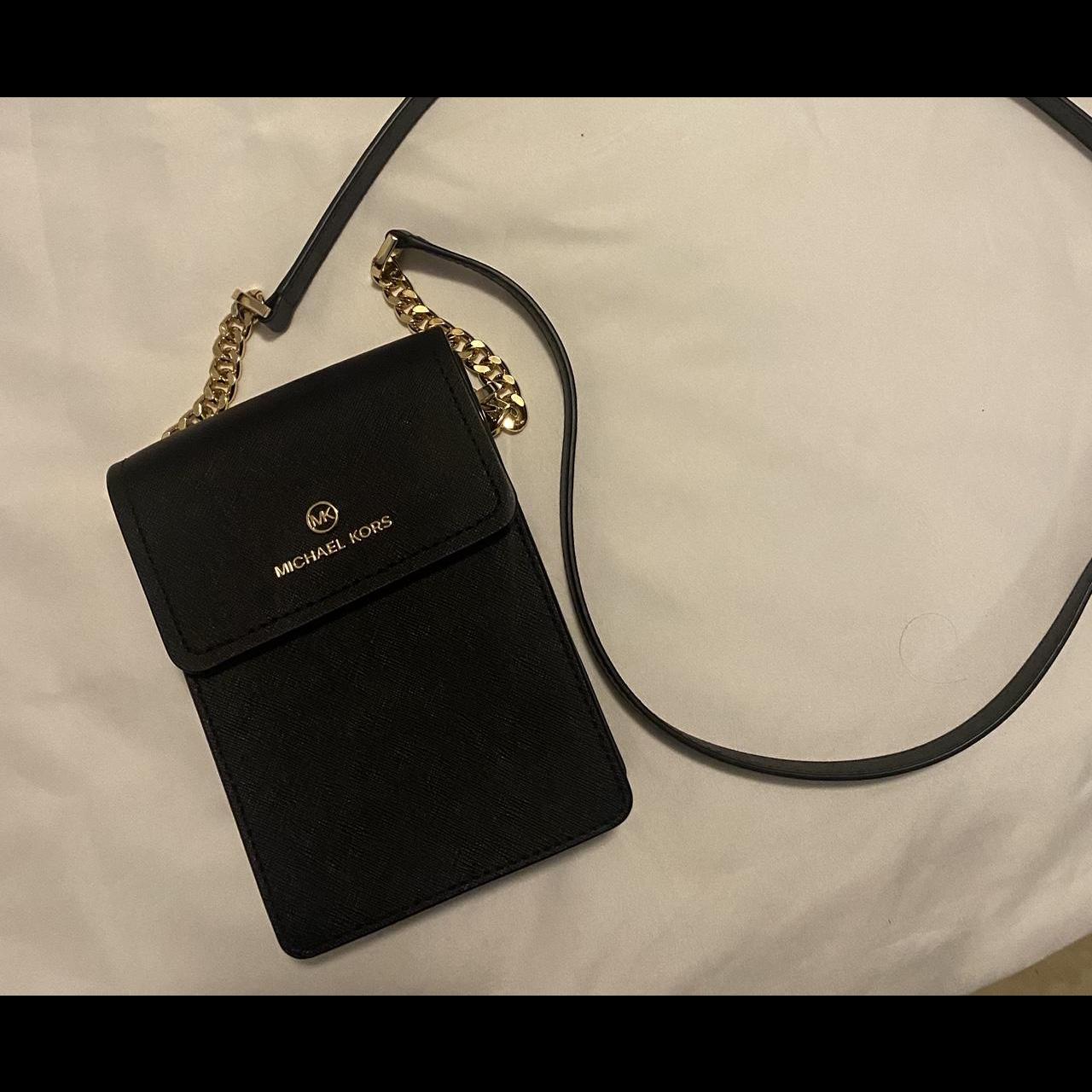Michael Kors Small Saffiano Leather Smartphone Crossbody Bag