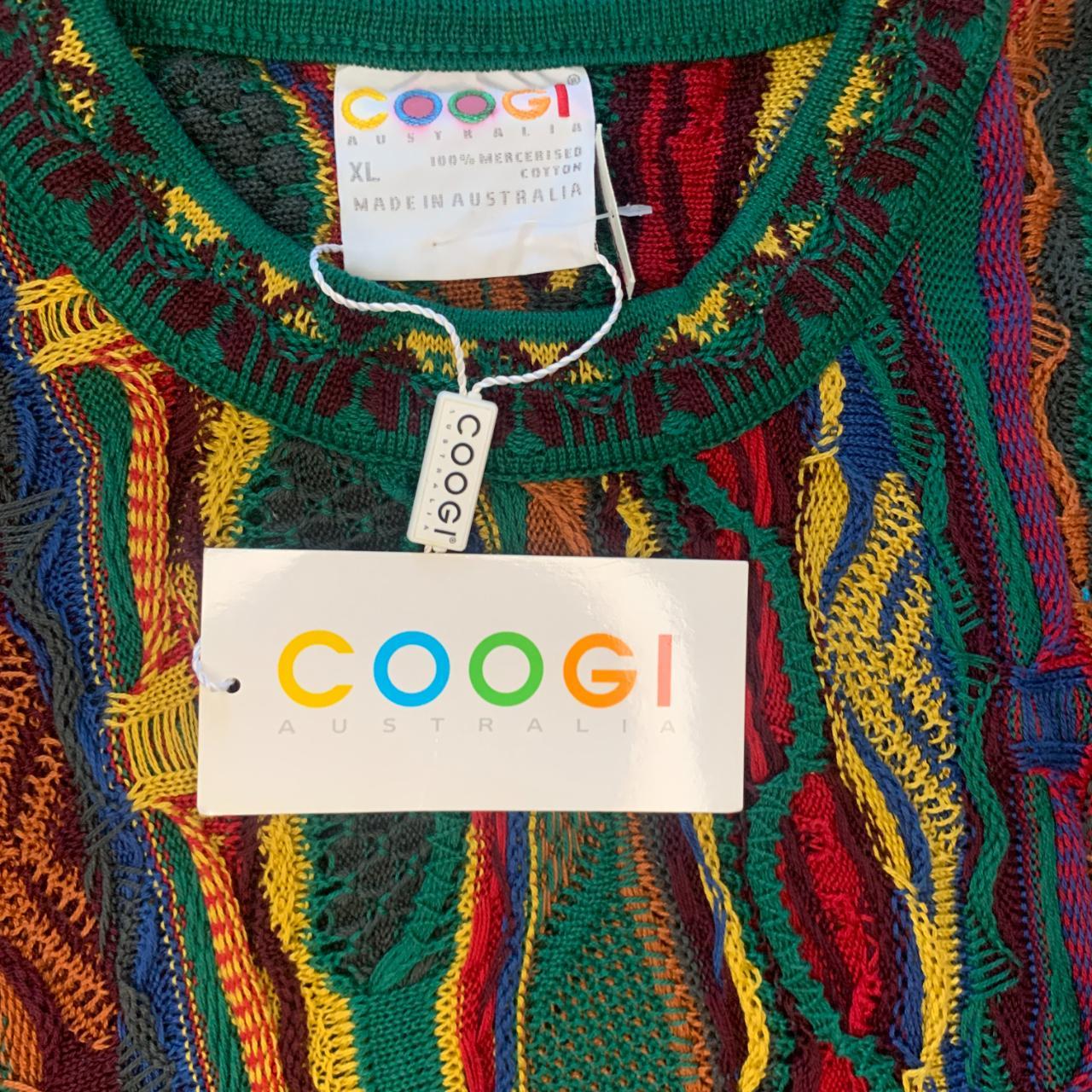 Rare deadstock Coogi Australia sweater with original | Depop