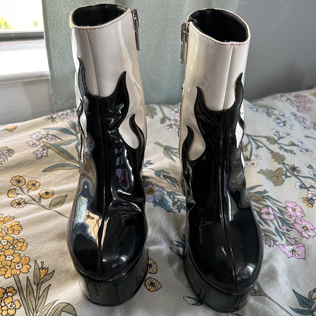 Tall black Louis Vuitton rain boots I purchased - Depop