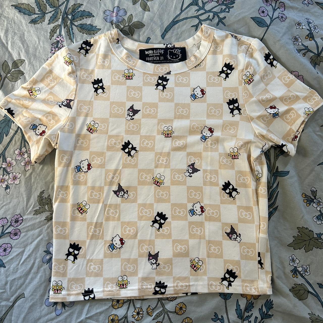 Forever 21 X Hello Kitty and friends top Size - Depop