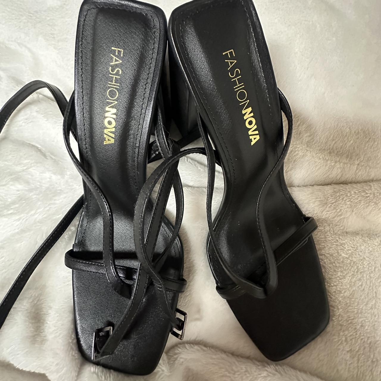 Fashion nova heels never worn Size 9 - Depop