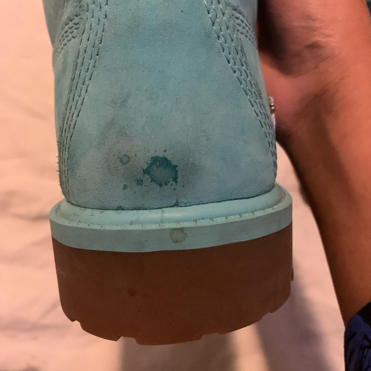 Turquoise on sale timberland boots