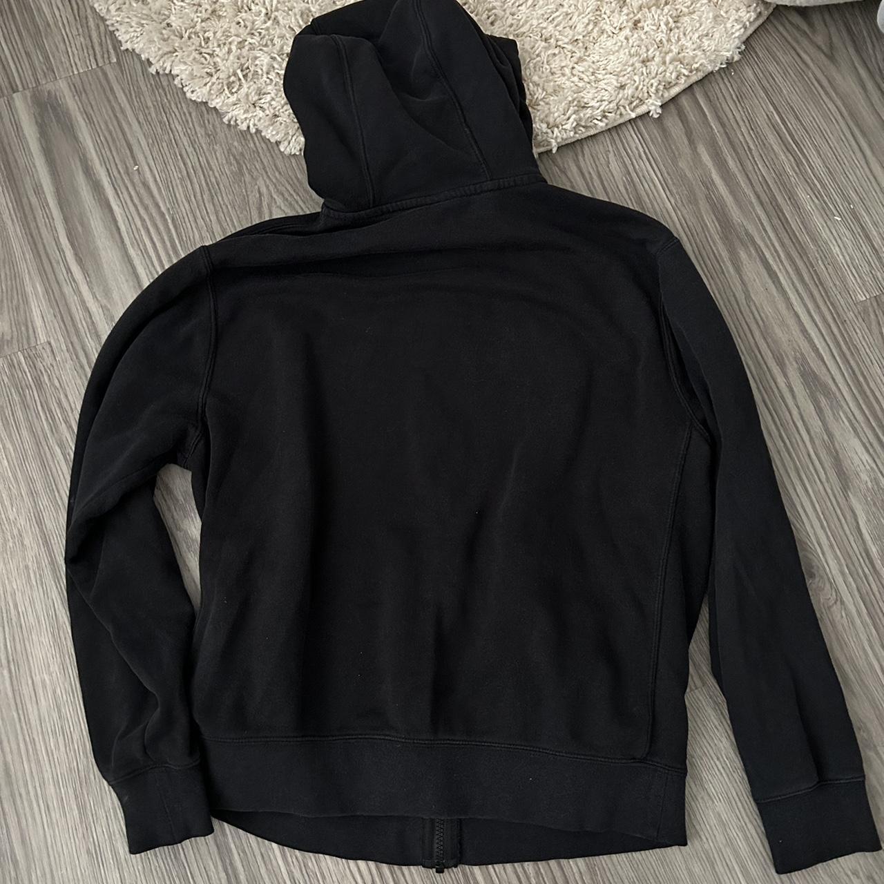 mens nike black zip up hoodie
