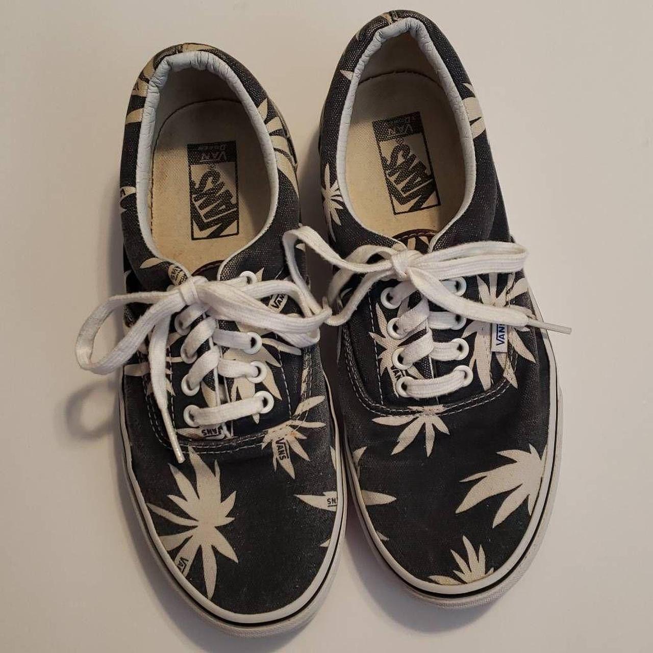 Vans slip on hot sale palm tree